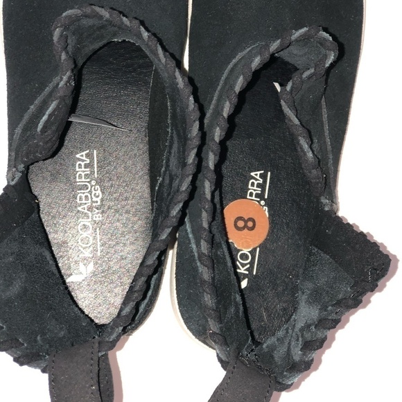 KOOLABURRA Rylee Boots Women's Size 8 Black Mini Booties Suede KB1092578 UGG - Picture 6 of 10